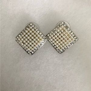 Pearl + Diamond BaubleBar Earrings